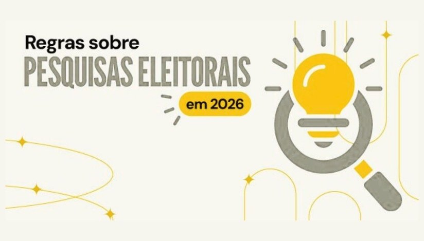 Cadastro dos levantamentos na Justiça Eleitoral deve ocorrer até cinco dias antes da divulgação.
