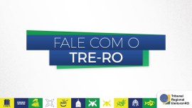 Fale com o TRE-RO