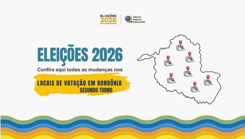 Alterações foram registradas em três locais de votação, distribuídos em três municípios do estad...