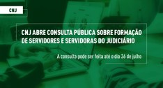 A consulta pode ser feita até o dia 26 de julho