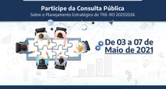 O questionário estará disponível no período de 3 a 7 de maio