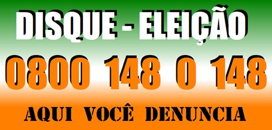 Disque-eleição TRE-RO Disque-eleição TRE-RO