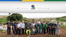 Equipe do TRE-RO visita Cooperativa Rondoniense de Catadores e Catadoras de Materiais Recicláveis