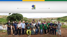 Equipe do TRE-RO visita Cooperativa Rondoniense de Catadores e Catadoras de Materiais Recicláveis