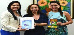 Escola Judiciária Eleitoral de Rondônia apresenta programa Patrulha Eleitoral à Vereadora Cristi...