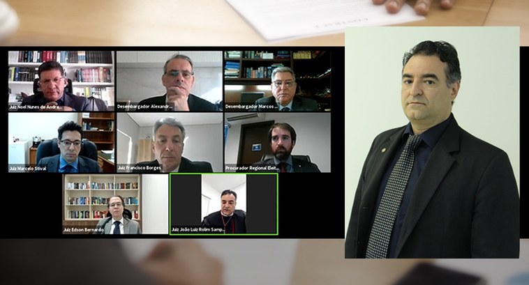 Juiz João Luiz Rolim Sampaio toma posse como membro titular do TRE-RO O magistrado atuará durante o biênio 2020/2022