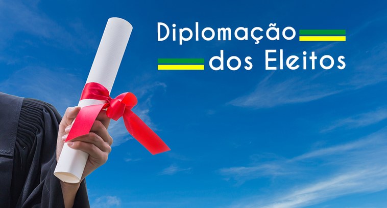 A solenidade de diplomação está marcada para às 16h30 na sala de audiências do Fórum Eleitoral d...