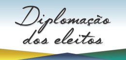 logomarca da diplomação dos eleitos em 2018