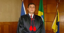 Foto da posse do Dr. Herculano Nacif, juiz federal