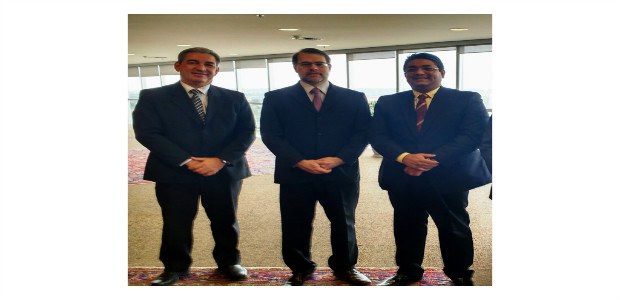 TRE-RO Encontro Ministro Dias Toffoli e Juiz Juacy Junior Presidente do Colégio de Ouvidores parabeniza criação da ouvidoria do TSE
