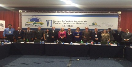 EJE-RO participa do VI encontro do Colégio de Dirigentes das Escolas Judiciárias Eleitorais – CO...