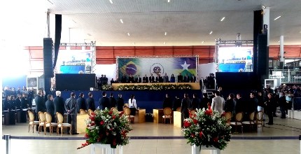 Juízes da Corte Eleitoral de Rondônia prestigiam posse de deputados estaduais