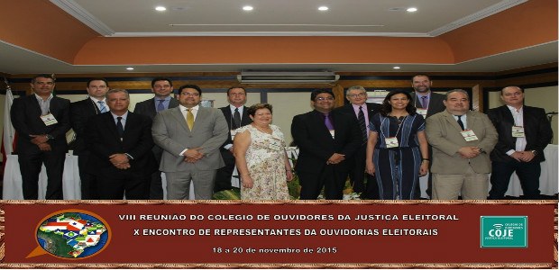 JUIZ OUVIDOR DO TRE RO PARTICIPA DE COLÉGIO DE OUVIDORES DA JUSTIÇA ELEITORAL