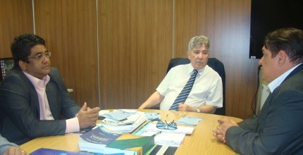 Reunião da Fecomércio com o TRE