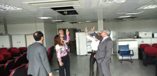 TRE RO visita ao edificio sede TRE INICIA RETORNO A SUA ANTIGA SEDE