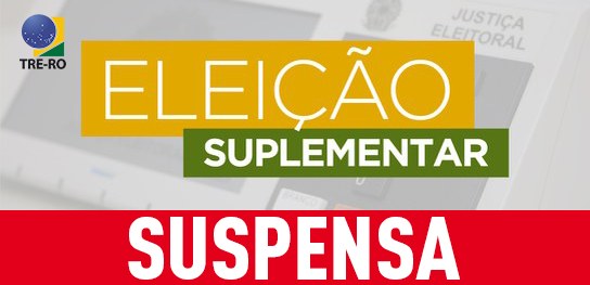 TSE suspende Eleição Suplementar de Rolim de Moura (RO) O pleito de Pimenta Bueno (RO) acontecerá normalmente no dia 9 de dezembro, conforme o calendári...