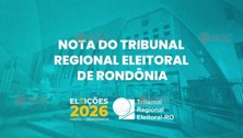 Nota de agradecimento do presidente do TRE-RO. Arte: Ascom/TRE-RO.