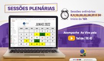 O TRIBUNAL REGIONAL ELEITORAL DE RONDÔNIA informa que a 40ª sessão ordinária, de 13 de junho de ...