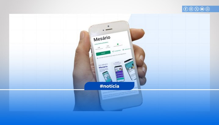 Aplicativo Mesário 2024 já pode ser baixado nas lojas virtuais Nova versão tem fluxo mais dinâmico e intuitivo. App capacitará as mesárias e os mesários do ple...