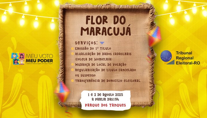 Serviços como alistamento, transferência e regularização do título estarão disponíveis nos dias ...