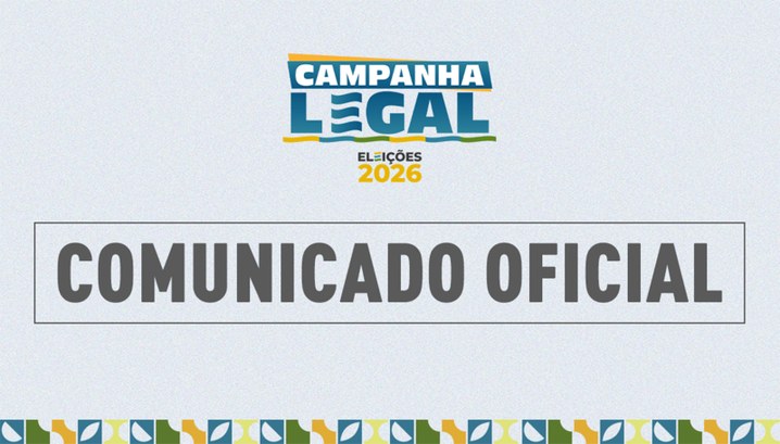 Comunicado Oficial O Tribunal Regional Eleitoral informa o cancelamento do projeto Campanha Legal Edição Vilhena e ...