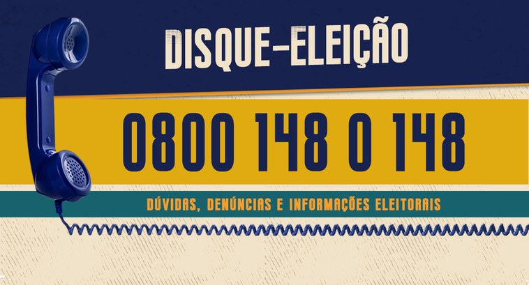 Disque-eleição 148 do TRE-RO funcionará 24h por dia As denúncias podem ser feitas por e-mail, telefone e pelo site