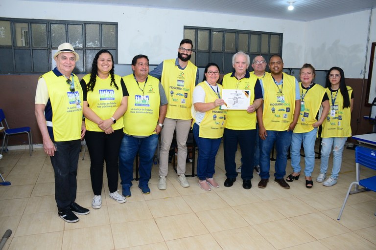 A ação social disponibilizou diversos atendimentos a população na zona sul.