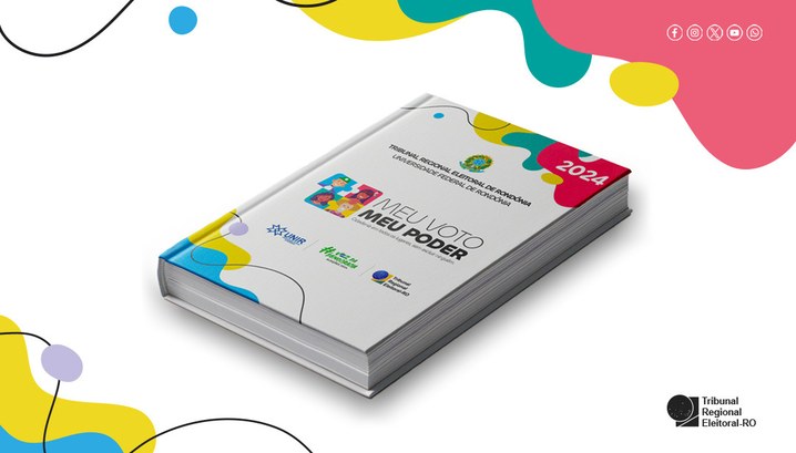 Justiça Eleitoral de Rondônia lança livro digital sobre cidadania e eleições Obra coletiva resulta de parceria com a UNIR e valoriza a produção científica no campo do Direit...