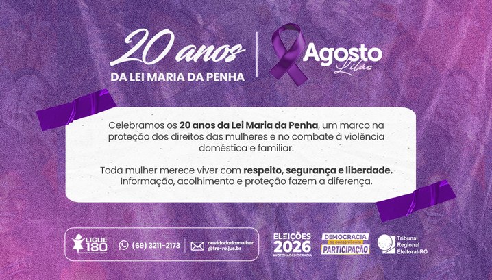 Marco no enfrentamento à violência doméstica e familiar, a lei amplia direitos, orienta sobre fo...