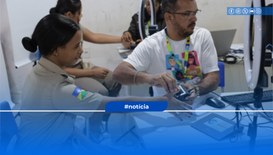 Ações itinerantes estimulam eleitores a participarem da democracia regularizando seu título elei...