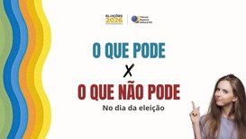 Uso do celular, manifestação política e consulta aos números dos candidatos estão entre as regra...