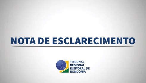 Nota de Esclarecimento Nota de Esclarecimento