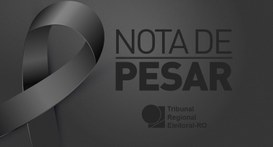 Corte Eleitoral lamenta a perda e presta solidariedade aos familiares e amigos.