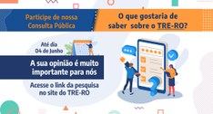 Queremos sua opinião sobre os conteúdos da Justiça Eleitoral