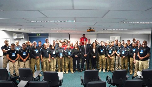 Curso nacional capacita policiais judiciais para atuar com segurança, prevenção e resposta rápid...