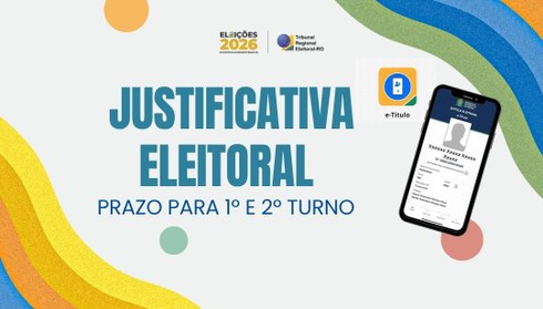 Eleitoras e eleitores que não votaram no segundo turno das Eleições 2026 podem justificar a ausê...