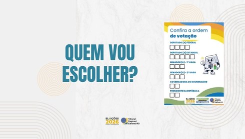 Nas Eleições 2026, eleitor escolherá representantes dos Poderes Executivo e Legislativo; entende...