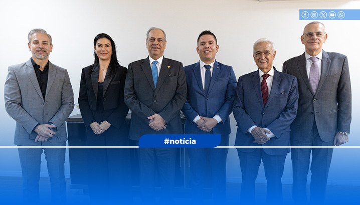Solenidade foi realizada no gabinete da Presidência do TRE-RO e contou com a presença de autorid...
