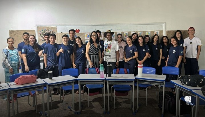 Projetos eleitorais fortalecem cidadania de estudantes em Rolim de Moura As ações levaram educação política incentivando a participação de jovens eleitores.