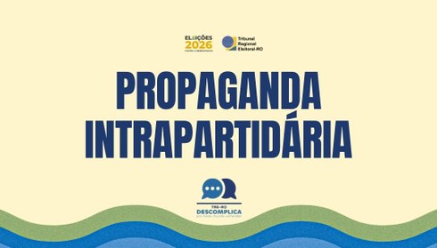 Período é voltado apenas aos partidos e pré-candidatos. Pedido de voto ao público continua proib...