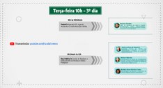 O evento será transmitido ao vivo, das 10h às 12h, pelo Canal da Emeron no Youtube