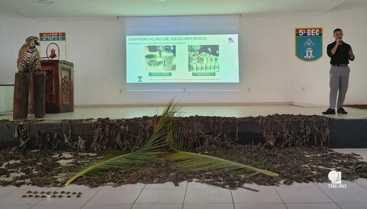 Palestra reforçou a cooperação entre instituições e destacou ações ambientais desenvolvidas pelo...