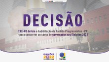 Os registros dos candidatos a governador e vice-Governador do Partido Progressistas - PP - serão...