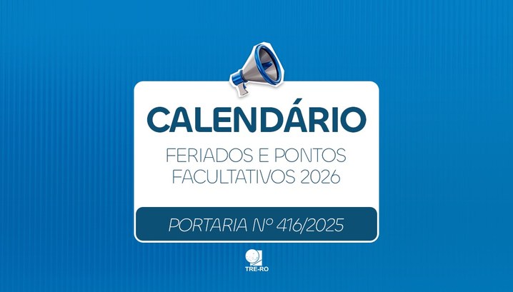 Portaria nº 416/2025 foi publicada no Diário da Justiça Eletrônico (DJE) desta terça-feira (30)
