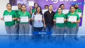 Treinamento sobre sustentabilidade e gestão ambiental responsável foi realizado em parceria com ...