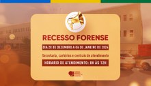 O atendimento ao público será no horário das 8h às 12h