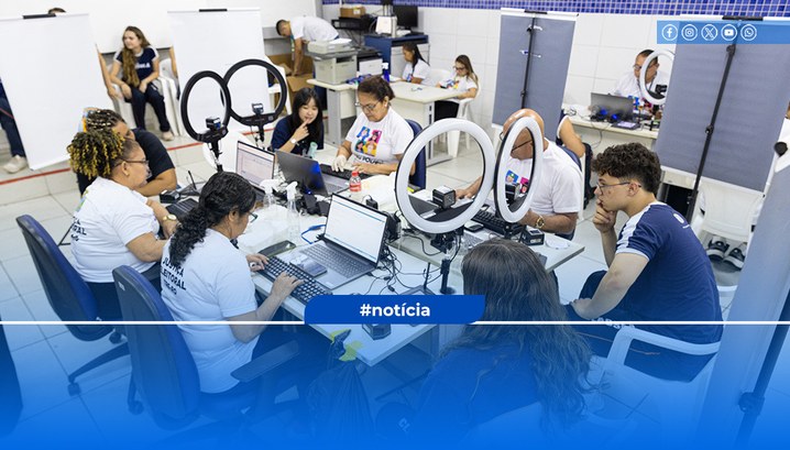 Entre os dias 15 e 18 de setembro, mais de 480 estudantes fizeram o primeiro título por meio do ...