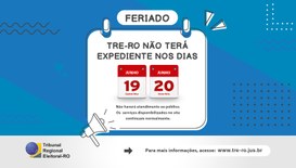 Durante o feriado, os serviços disponibilizados no site continuam normalmente.