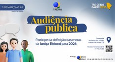 Evento será transmitido ao vivo pelo canal do TRE-CE no YouTube