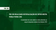 A solenidade será transmitida pelo canal oficial do TRE-RO no Youtube